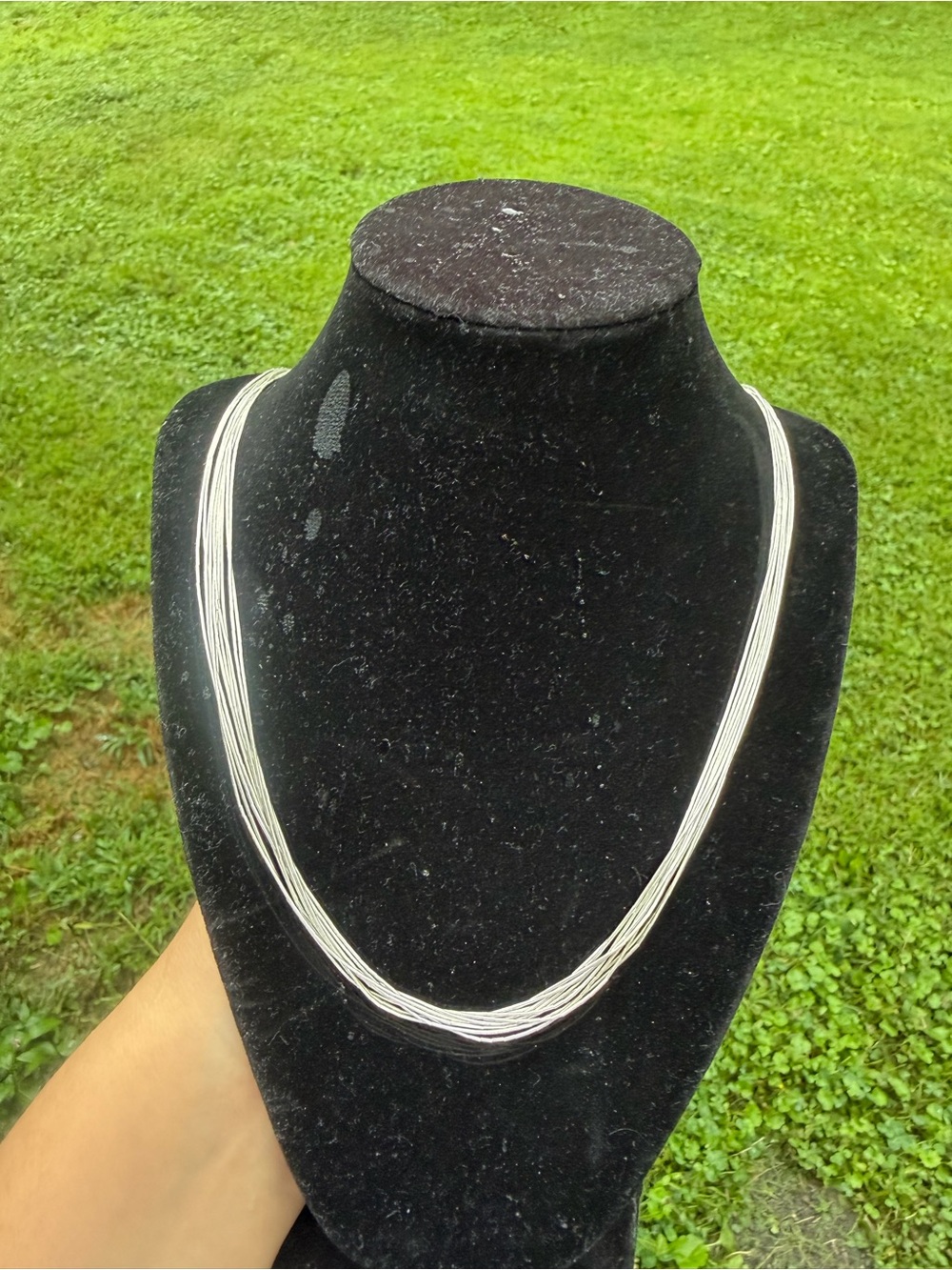 Southwest Style By JTV Liquid Silver Necklace